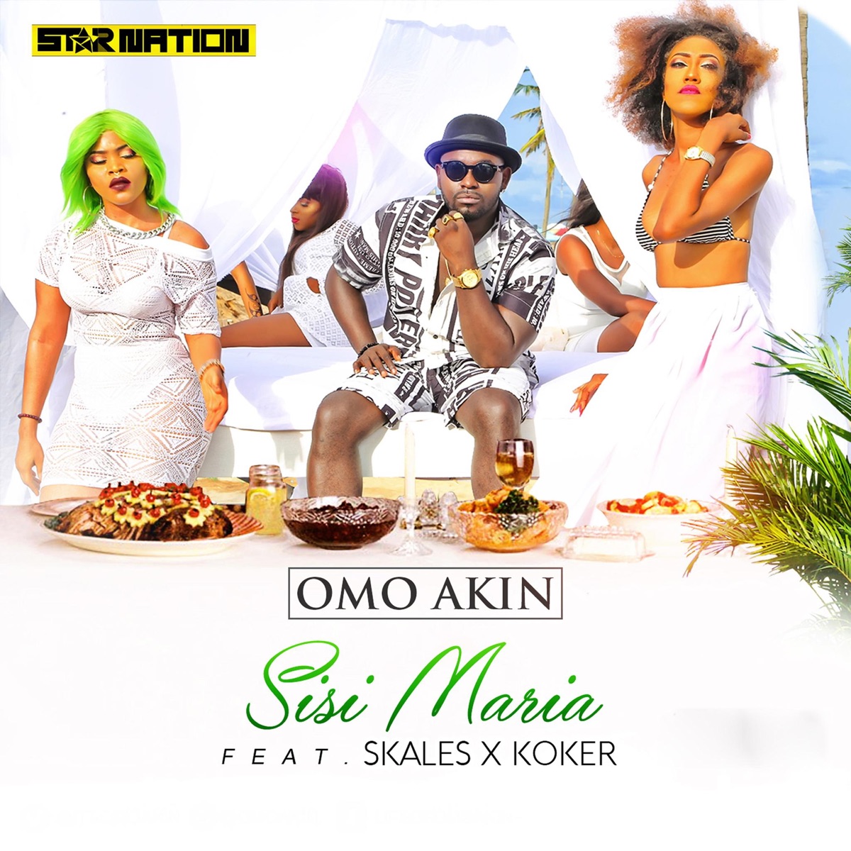 Sisi Maria (feat. Skales & Koker) - Single by Omoakin album cover