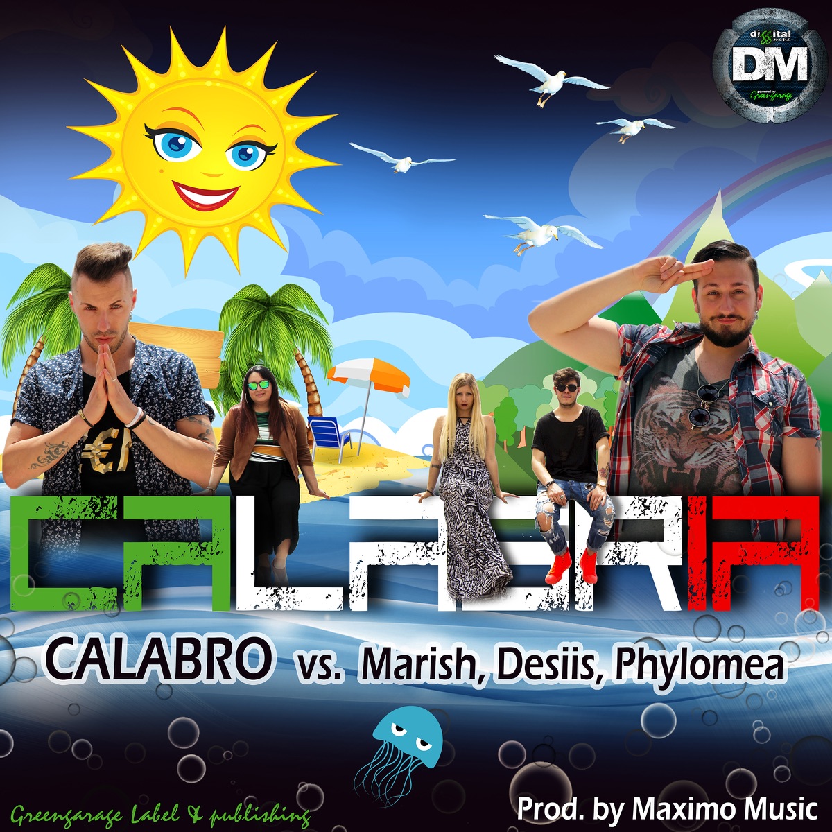 Calabria (with Marish, Desiis & Phylomea) - Single by Calabro album cover
