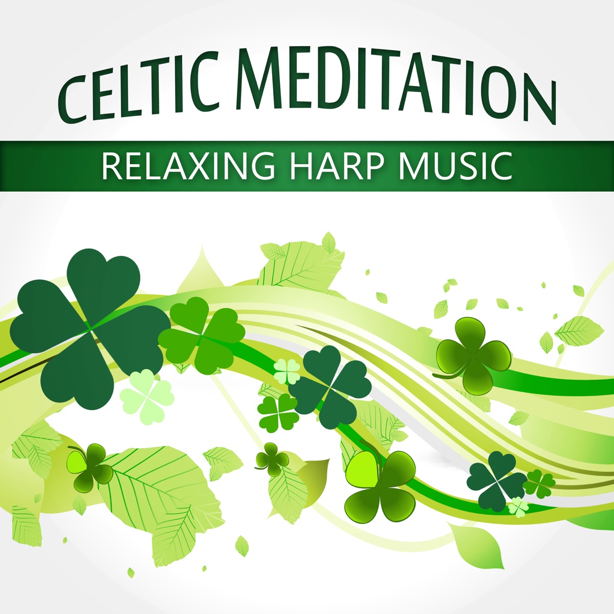 Celtic Meditation: Relaxing Harp Music by Healing Meditation Zone album cover