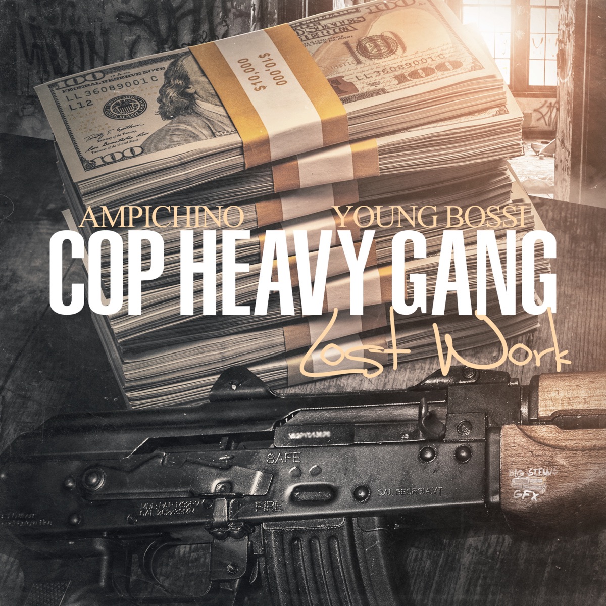 Cop Heavy Gang (Lost Work) by Ampichino & Young Bossi album cover