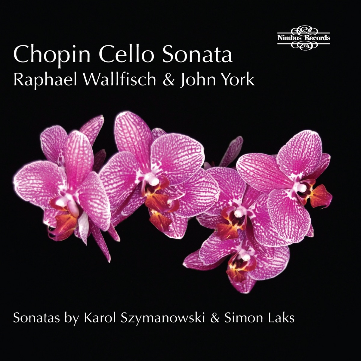 Chopin, Laks & Szymanowski: Cello Sonatas by Raphael Wallfisch & John York album cover
