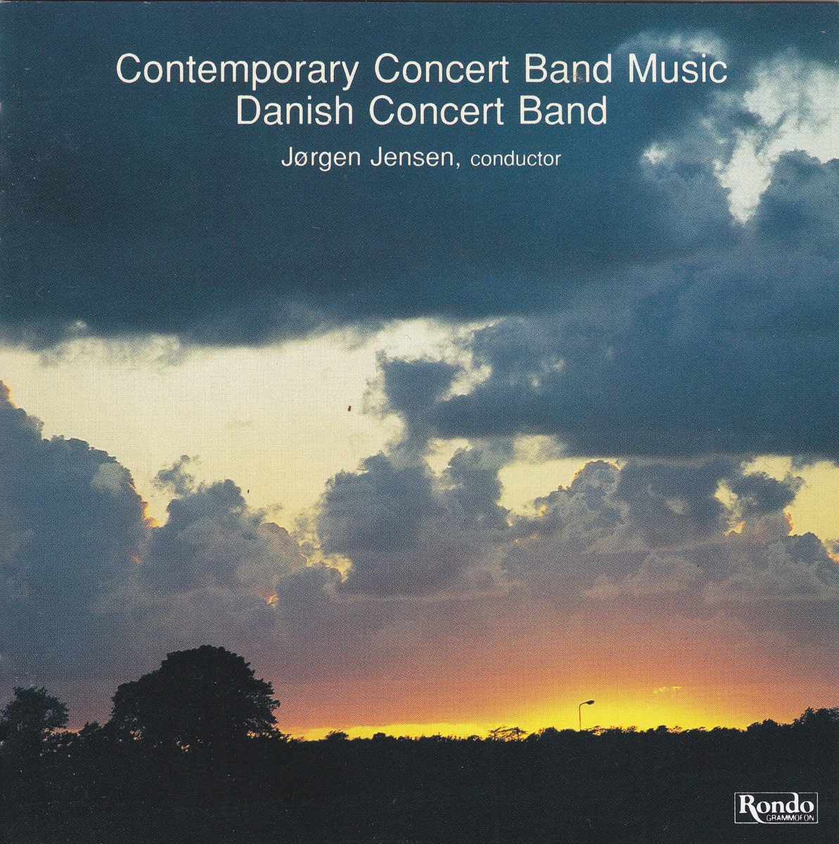 Contemporary Concert Band Music by Danish Concert Band & Jorgen Misser Jensen album cover