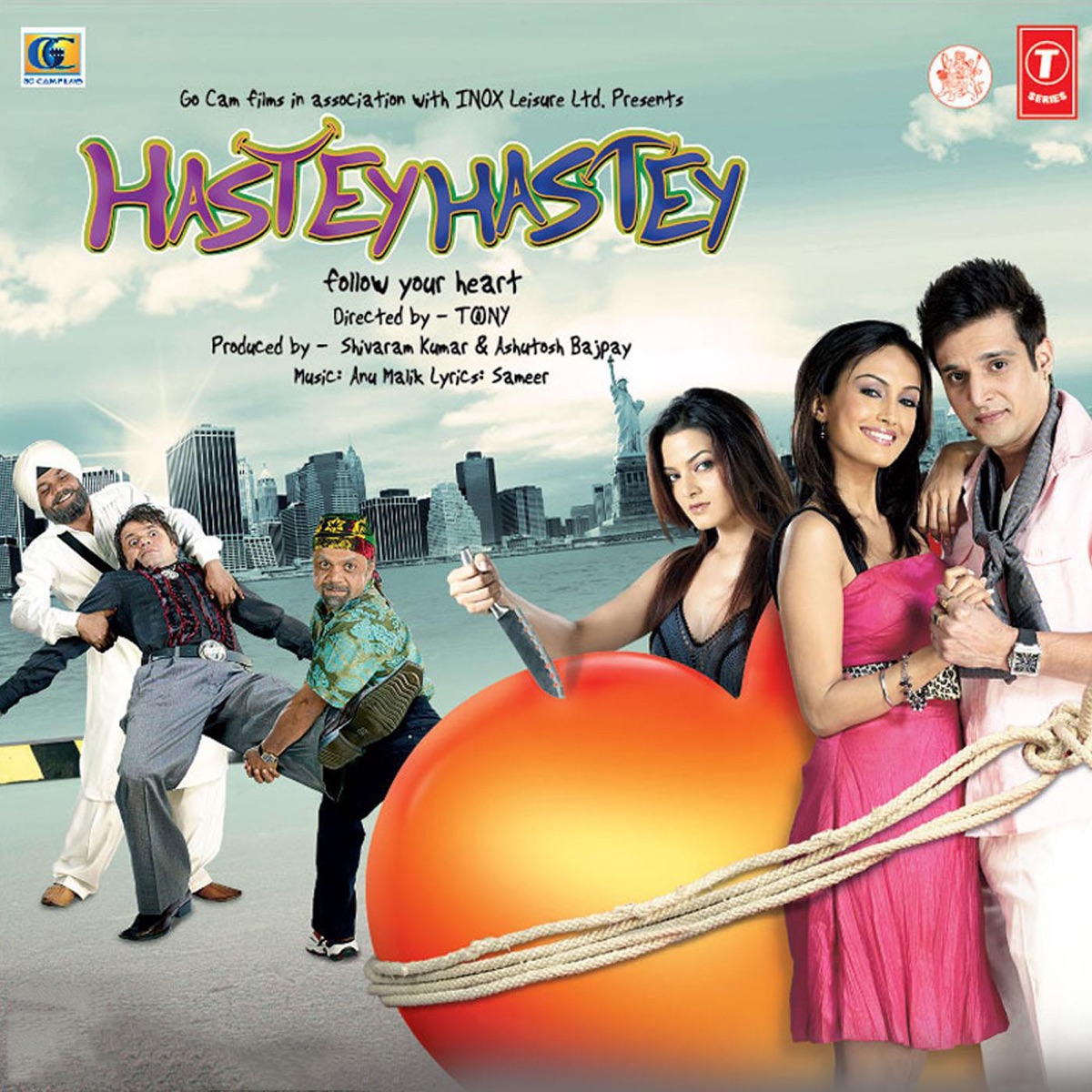 Hastey Hastey (Original Motion Picture Soundtrack) by Anu Malik album cover