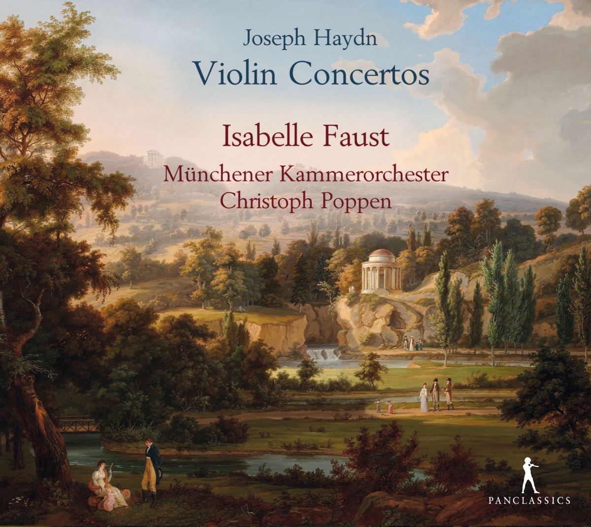 Haydn: Violin Concerto Nos. 1, 3 & 4 by Isabelle Faust, Munich Chamber Orchestra & Christoph Poppen album cover