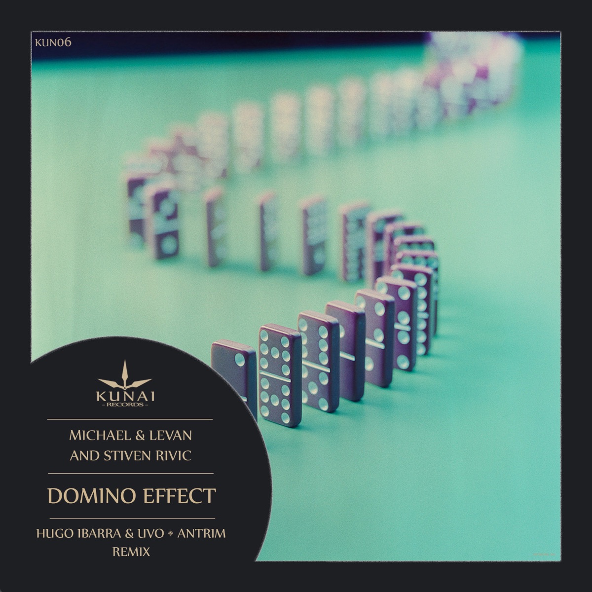 Domino Effect - Single by Michael & Levan & Stiven Rivic album cover