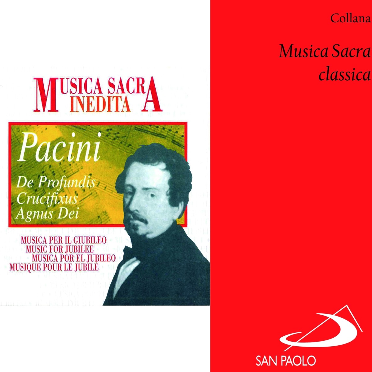 Collana Musica sacra classica: Giovanni Pacini by Cinzia Forte, Orchestra della radio-televisione slovacca & Edoardo Brizio album cover