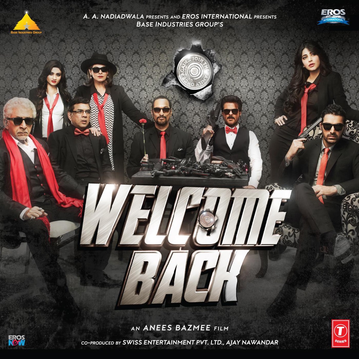 Welcome Back (Original Motion Picture Soundtrack) by Meet Bros Anjjan, Anu Malik, Mika Singh, Music Mg, Siddhant Madhav, Yo Yo Honey Singh & Abhishek Ray album cover