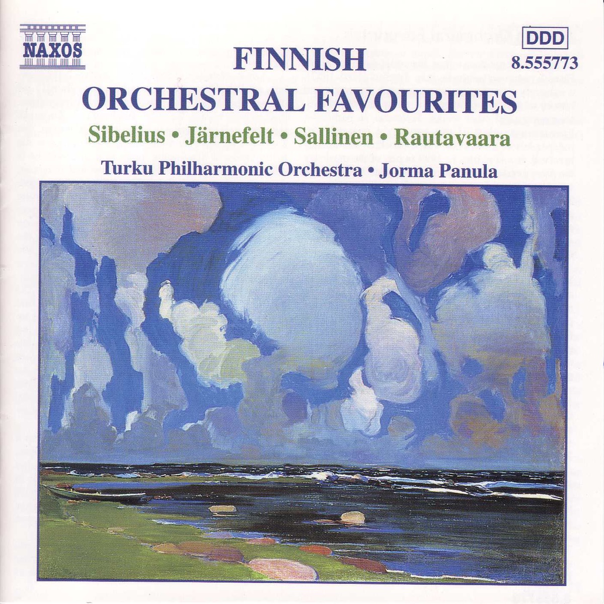 Finnish Orchestral Favourites by Turku Philharmonic Orchestra & Jorma Panula album cover