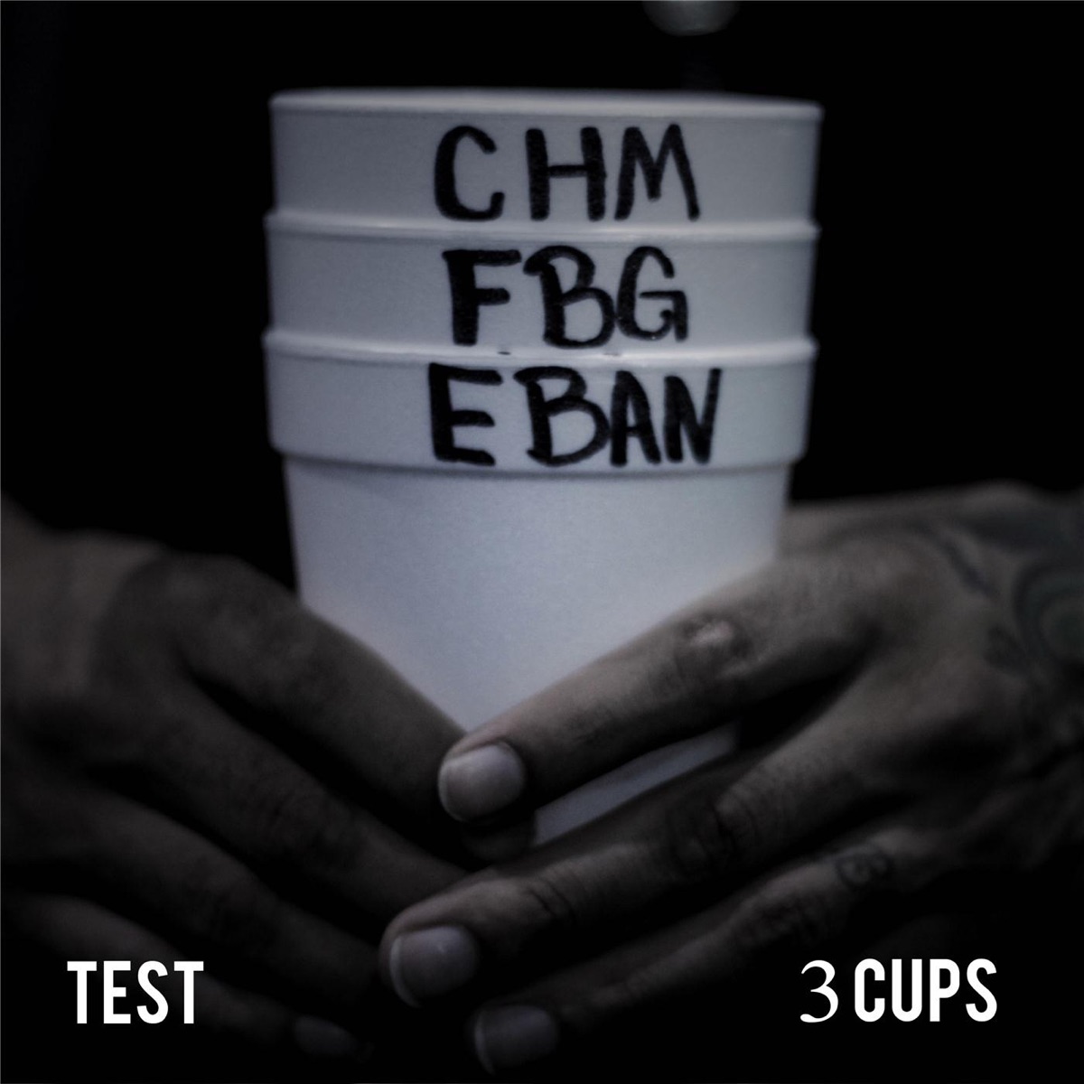 3 Cups - Single by Test album cover