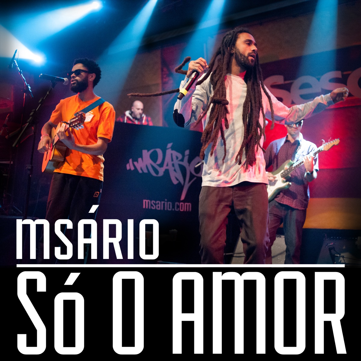 Só o Amor - Single by Msário album cover