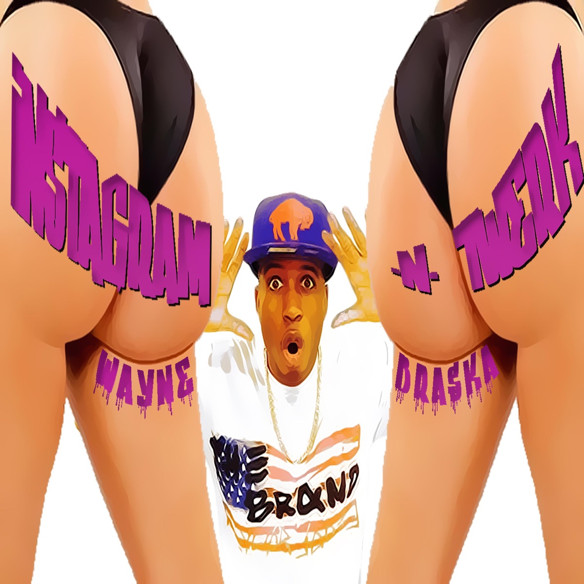 Instagram & Twerk - Single by Wayne Braska album cover