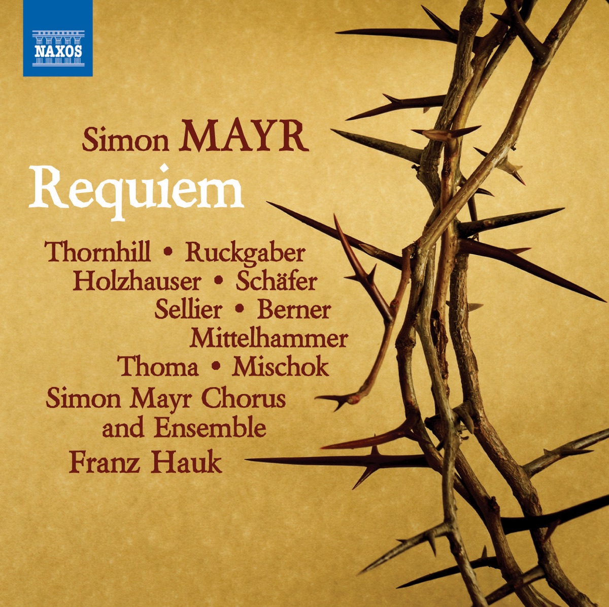 Mayr: Grande messa da requiem by Simon Mayr Choir, Simon Mayr Ensemble & Franz Hauk album cover