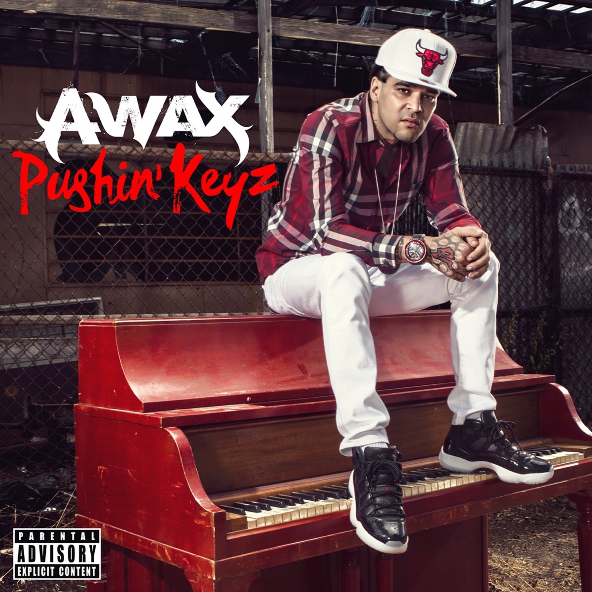 Pushin' Keyz by A-Wax album cover