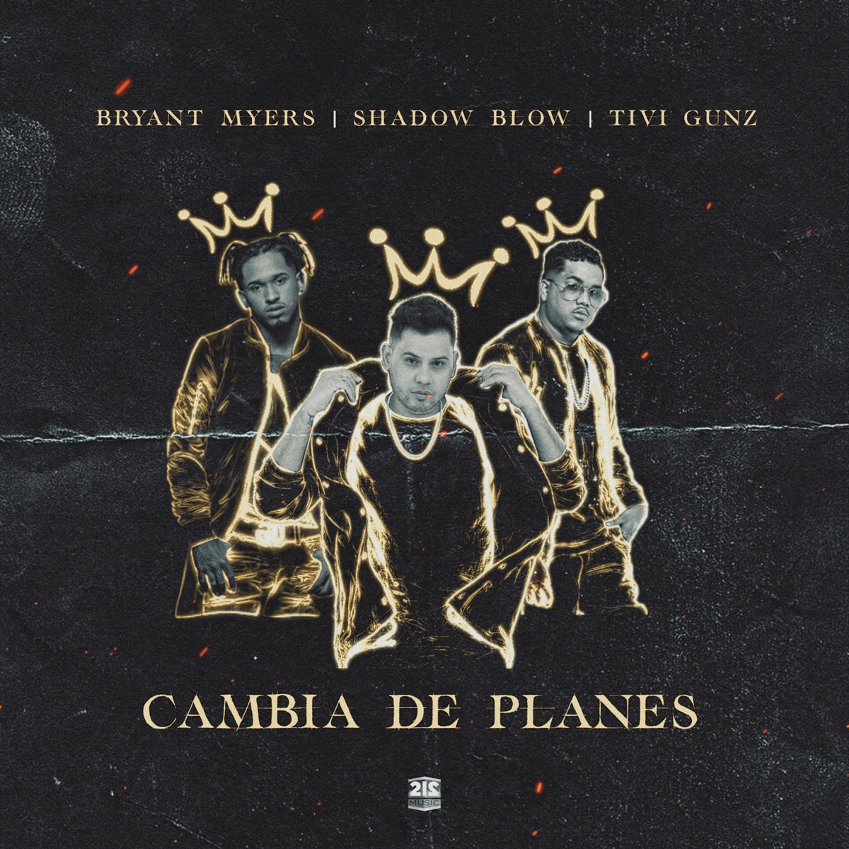 Cambia de Planes - Single by Shadow Blow, Bryant Myers & Tivi Gunz album cover
