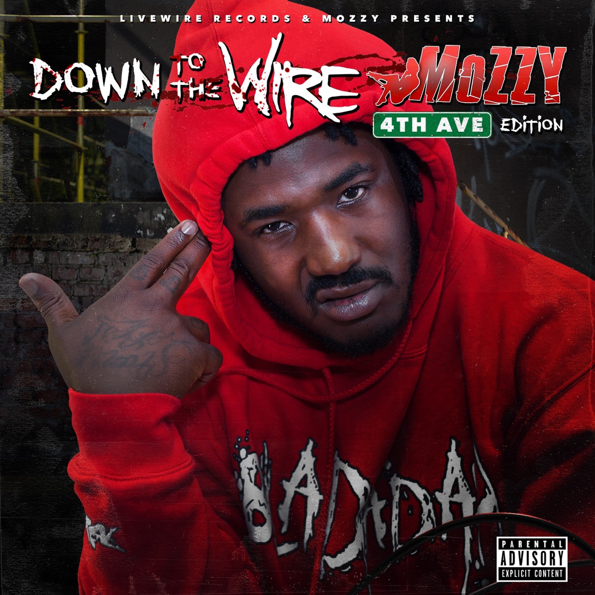 Down to the Wire: 4th Ave Edition by Mozzy album cover artwork