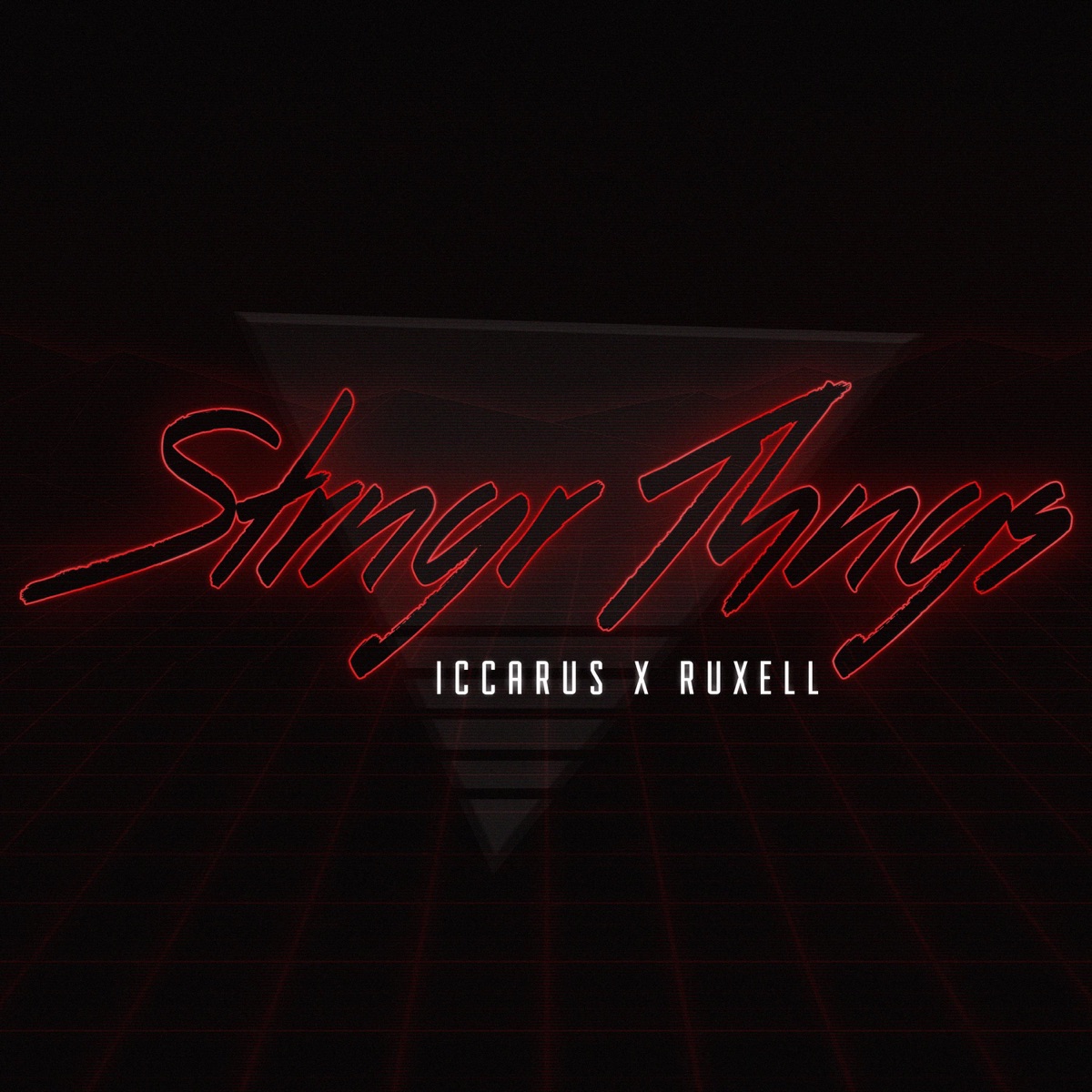 Strngr Thngs - Single by Iccarus & Ruxell album cover