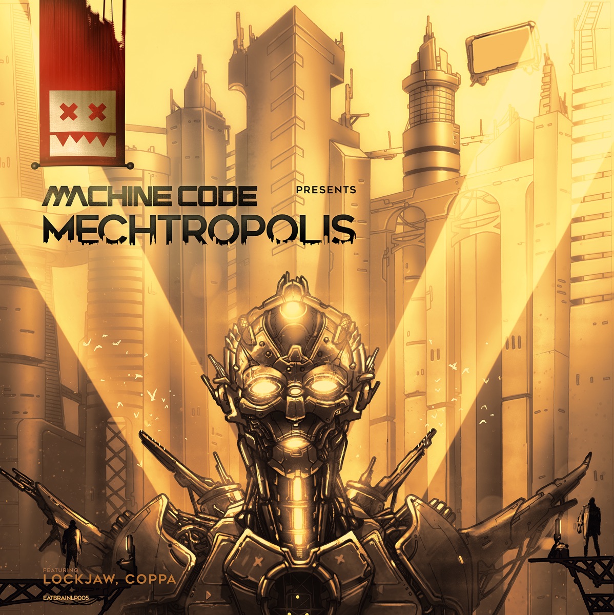 Mechtropolis Lp by Machine Code album cover