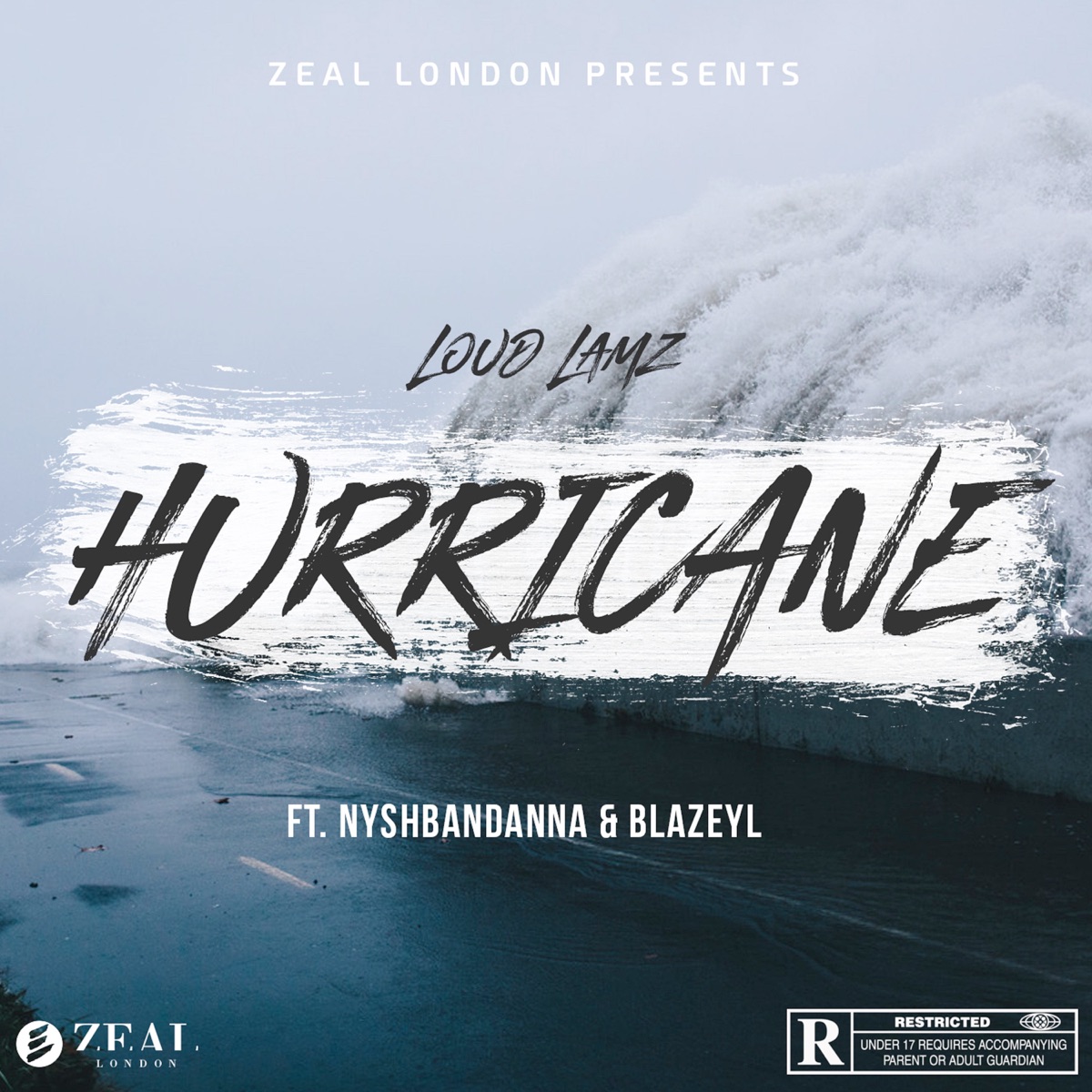 Hurricane (feat. Bandanna & BlazeYL) - Single by Loud Lamz album cover