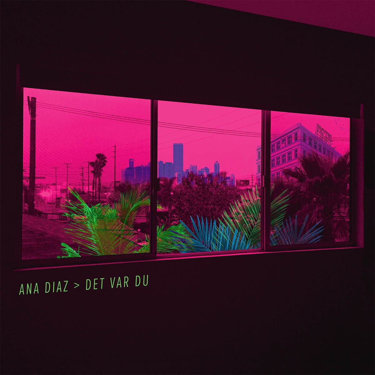 Det var du - Single by Ana Diaz album cover