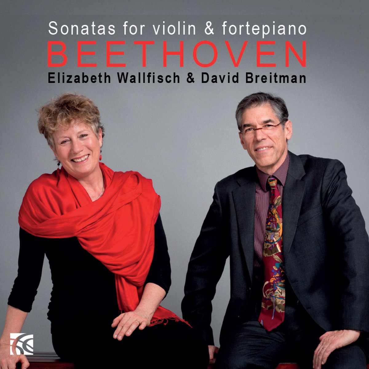Beethoven: Sonatas for Violin and Fortepiano, Vol. 2 by Elizabeth Wallfisch & David Breitman album cover