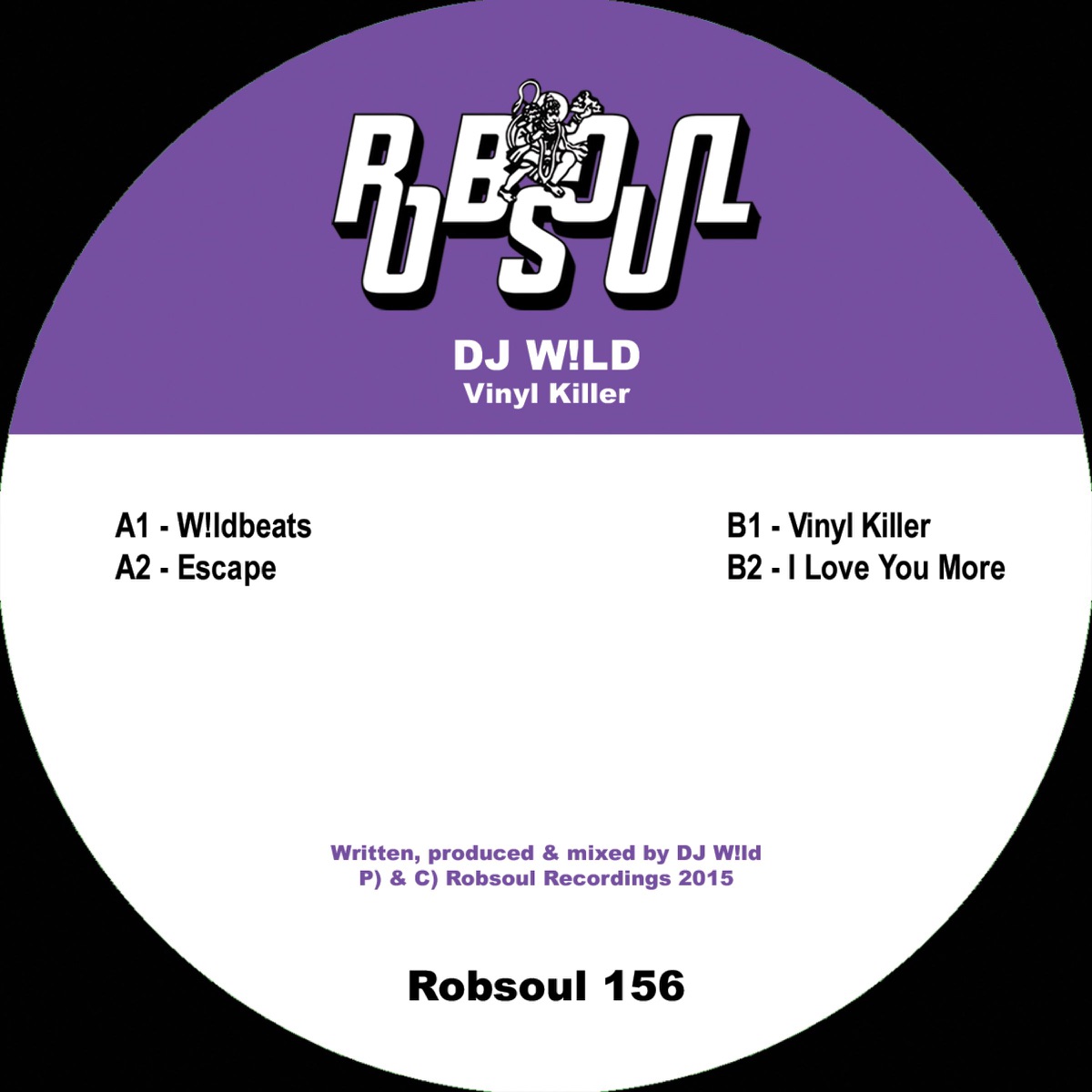 Vinyl Killer - EP by DJ W!ld album cover