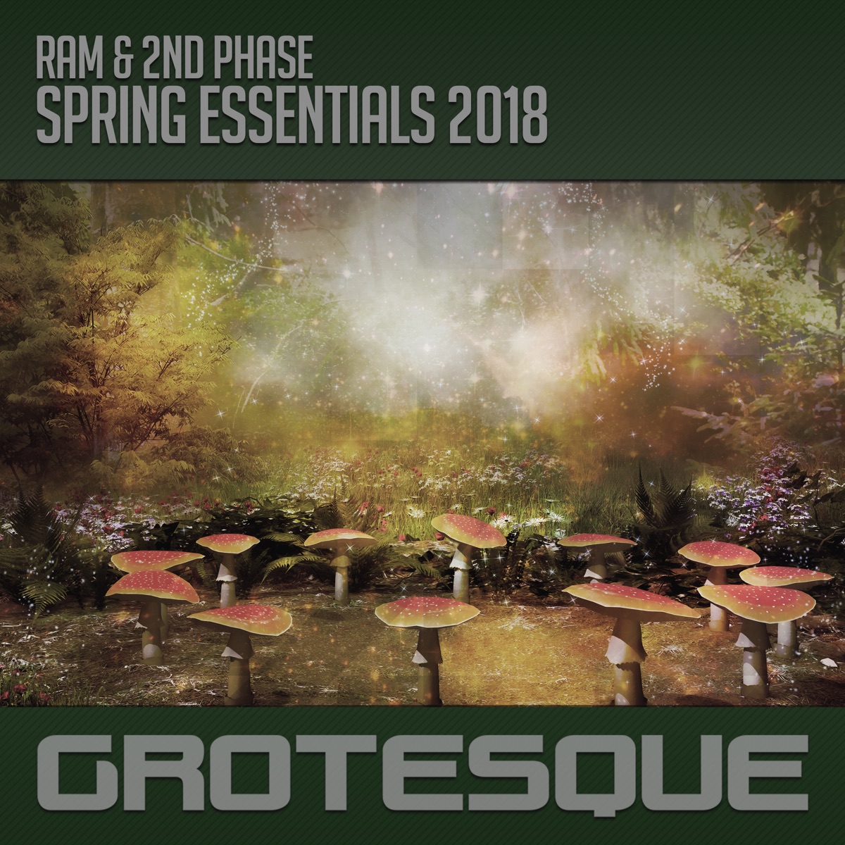 Grotesque Spring Essentials 2018 by RAM & 2nd Phase album cover