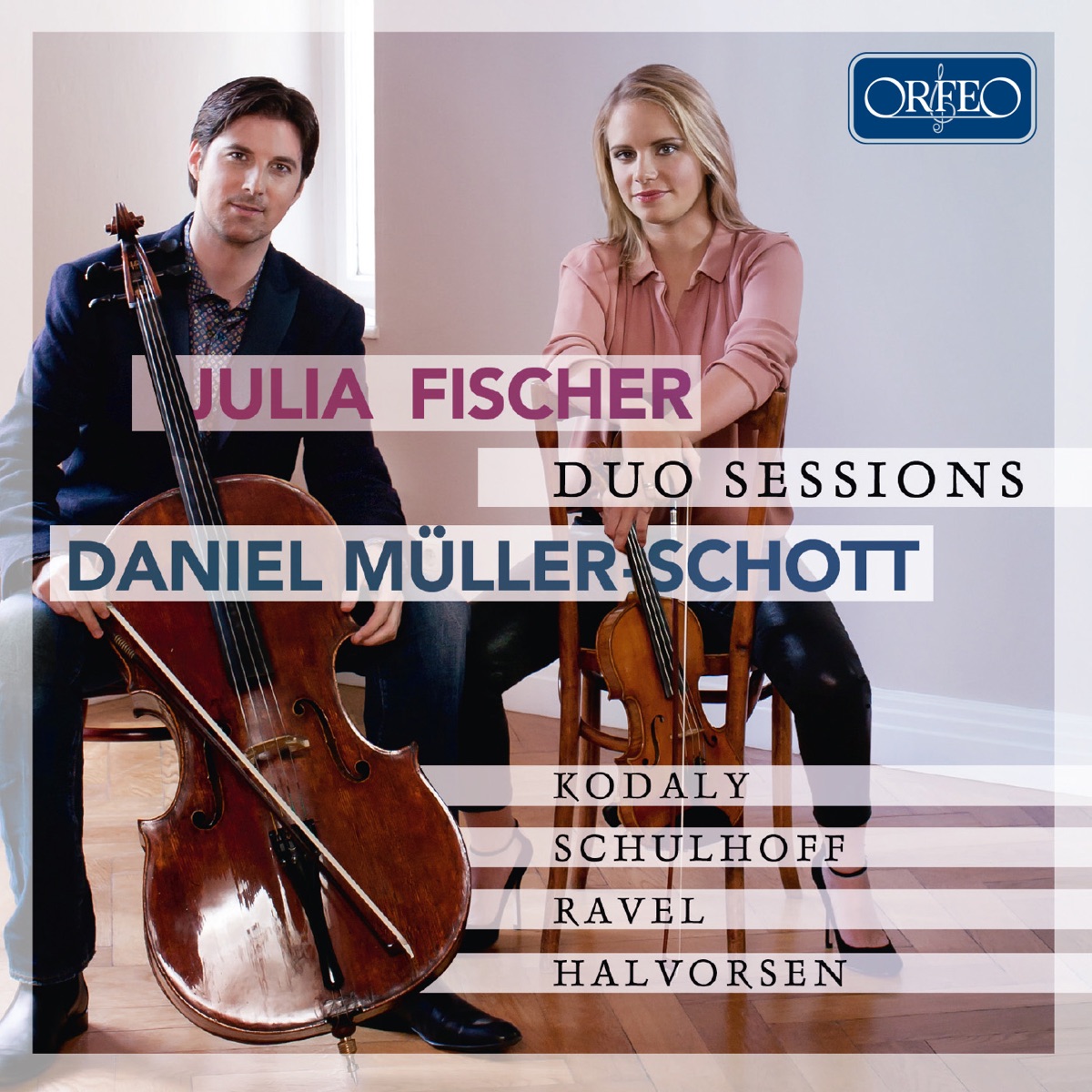 Duo Sessions by Julia Fischer & Daniel Müller-Schott album cover