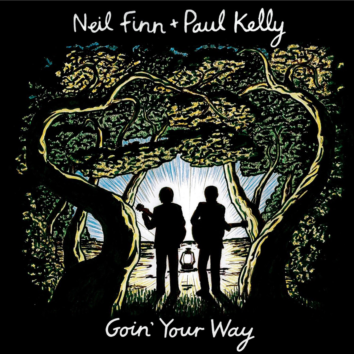 Goin' Your Way by Neil Finn & Paul Kelly album cover