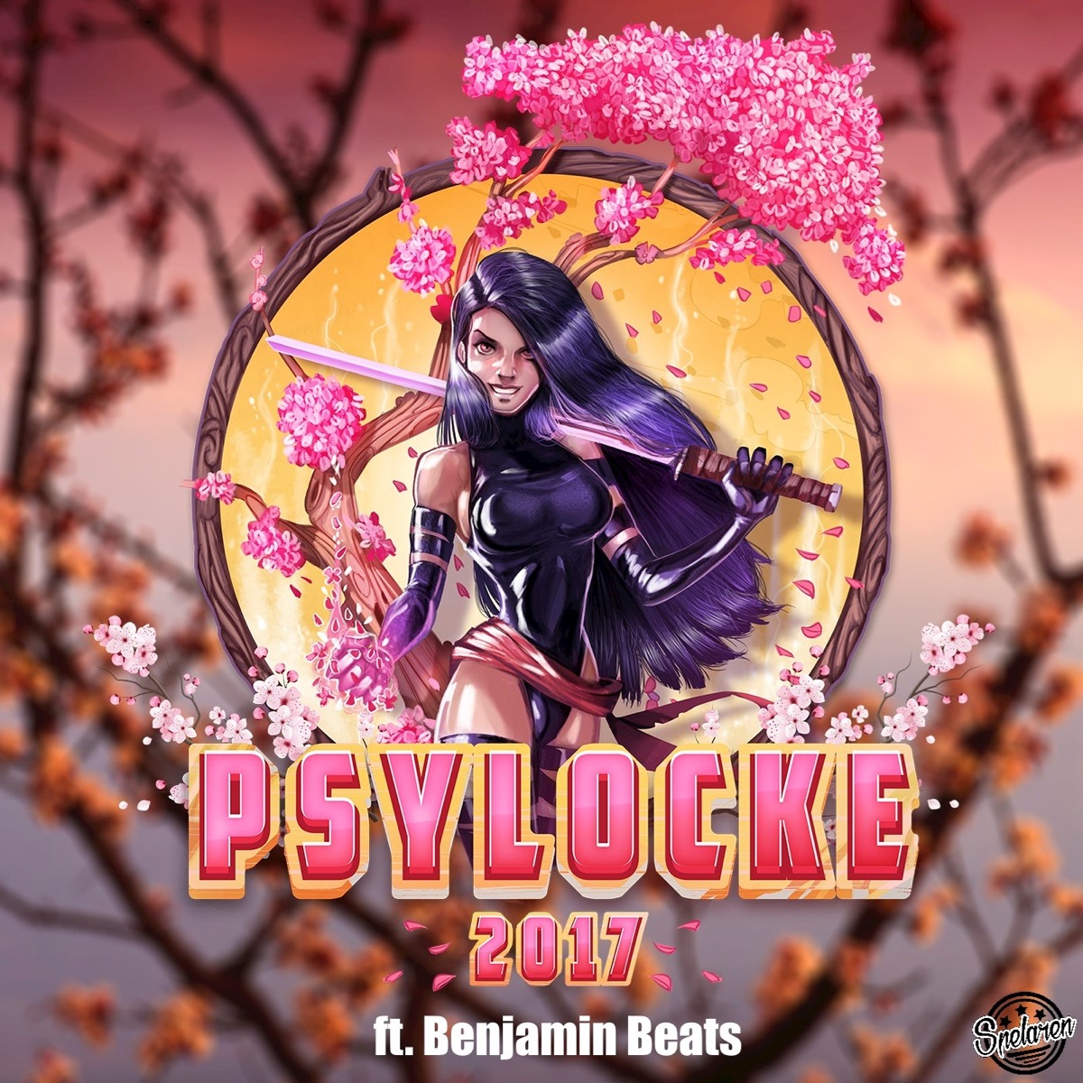 Psylocke 2017 (feat. Benjamin Beats) - Single by Spelaren album cover