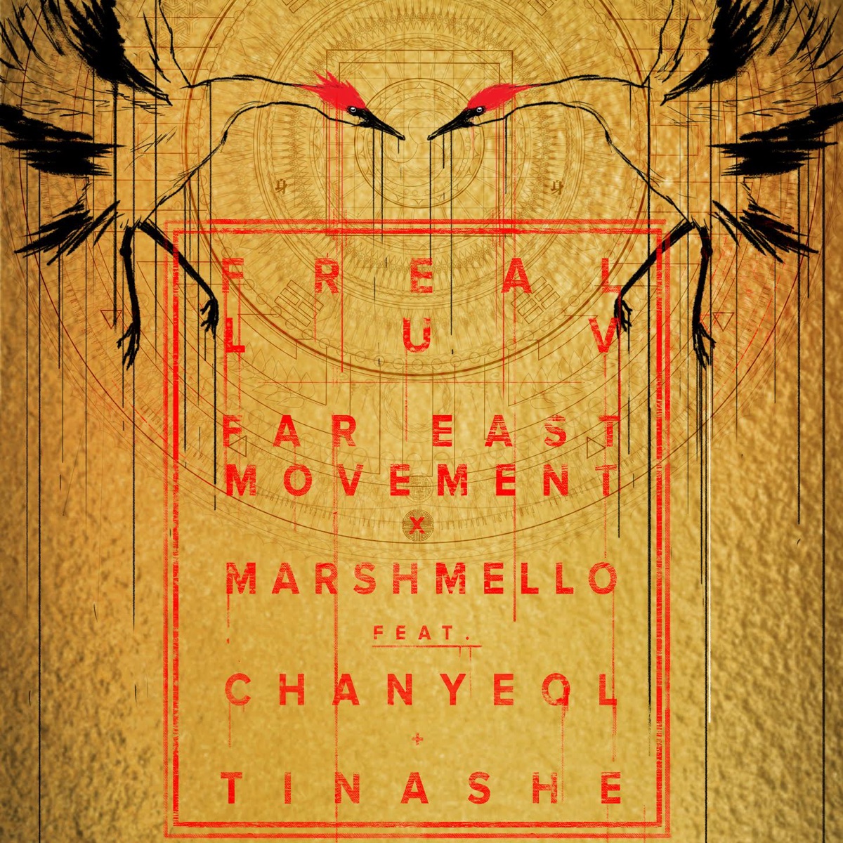 Freal Luv (feat. Chanyeol & Tinashe) - Single by Far East Movement & Marshmello album cover