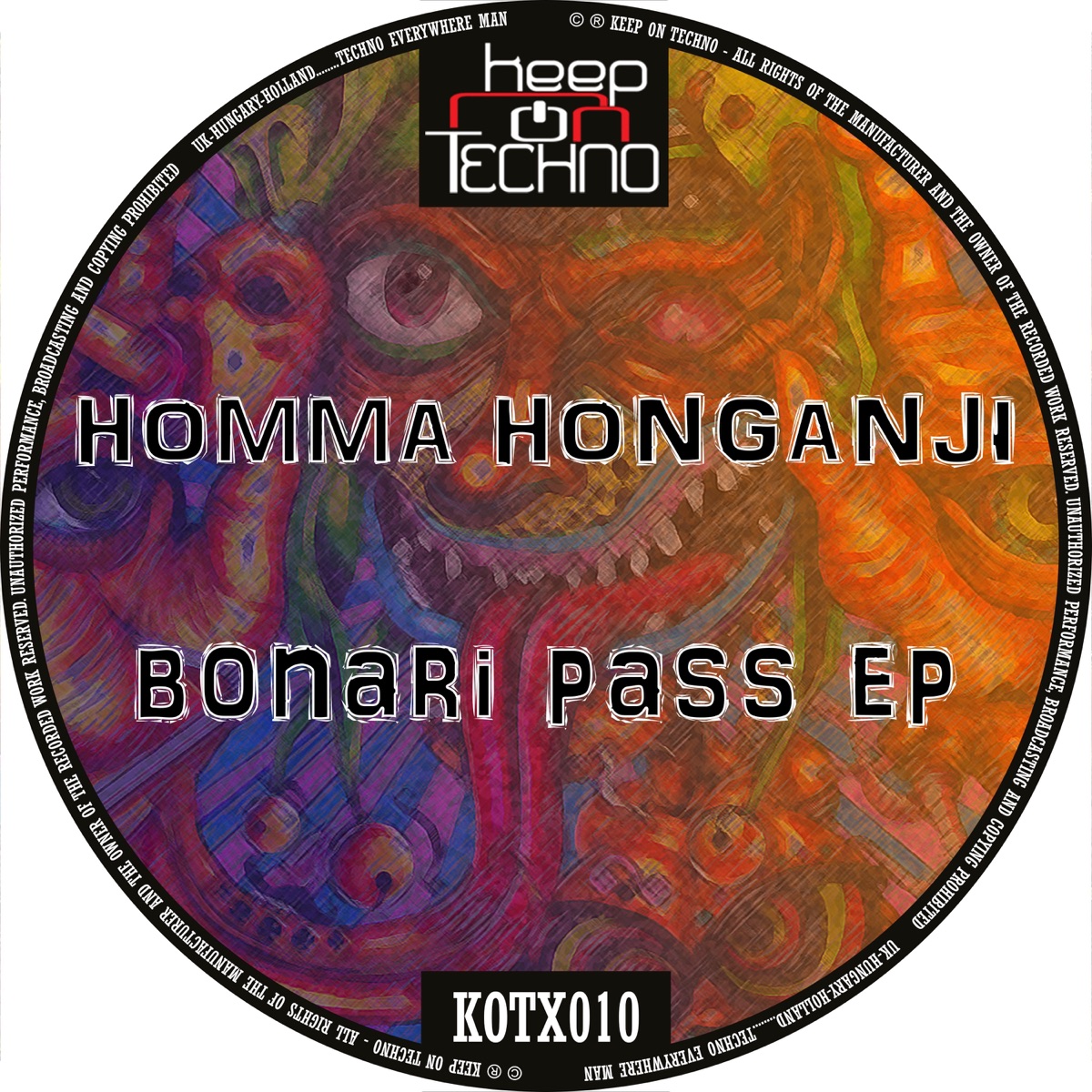 Bonari Pass - Single by Homma Honganji album cover