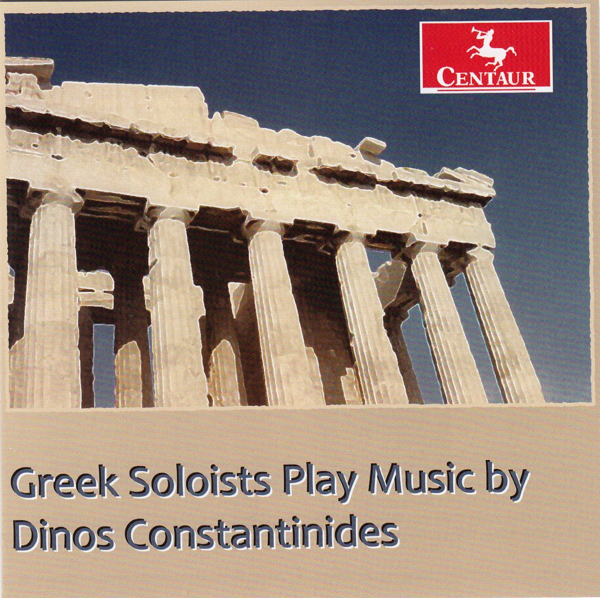 Dinos Constantinides: Music for Soloists & Orchestra by Louisiana Sinfonietta & Dinos Constantinides album cover