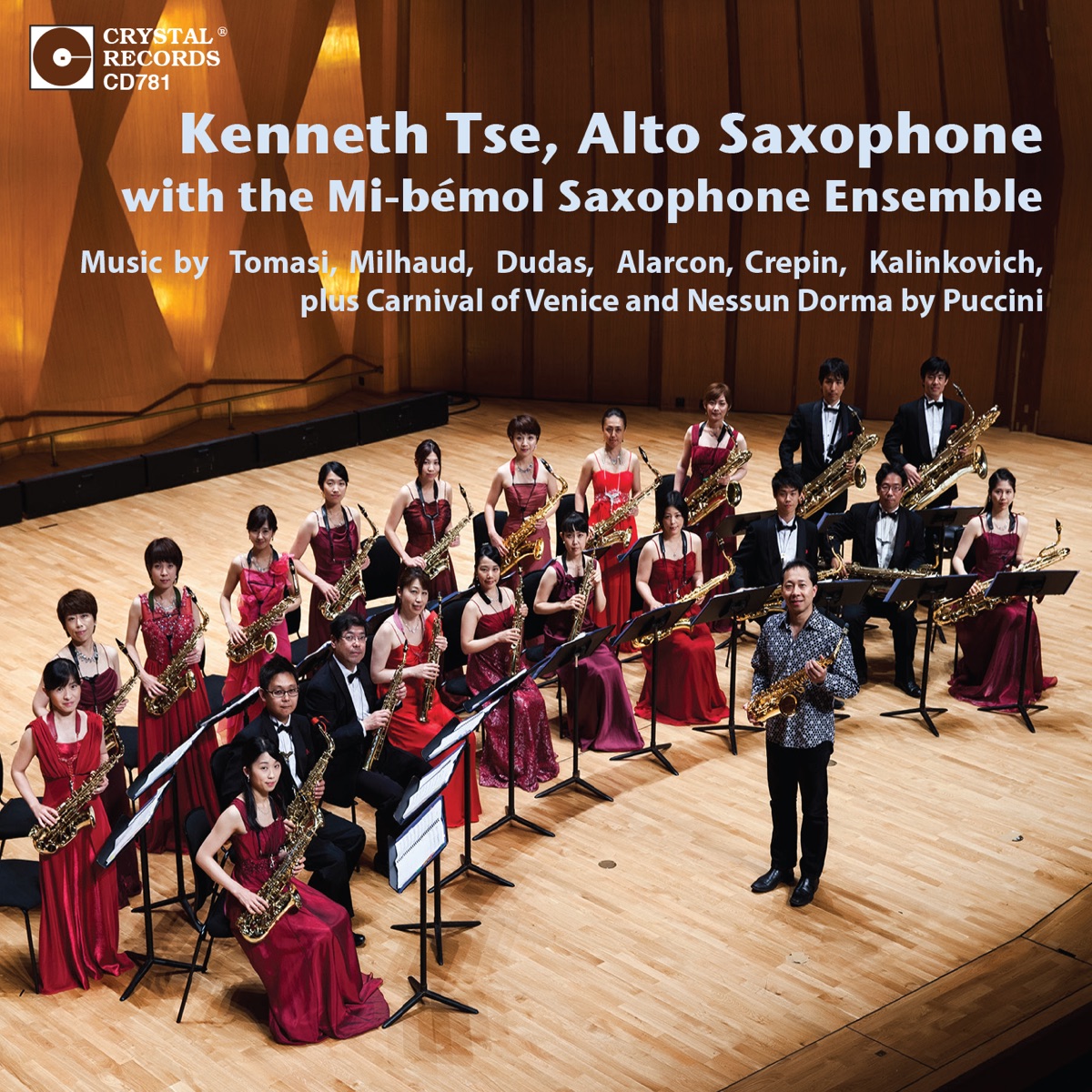 Kenneth Tse & Mi-bémol Saxophone Ensemble by Mi-bémol Saxophone Ensemble & Kenneth Tse album cover