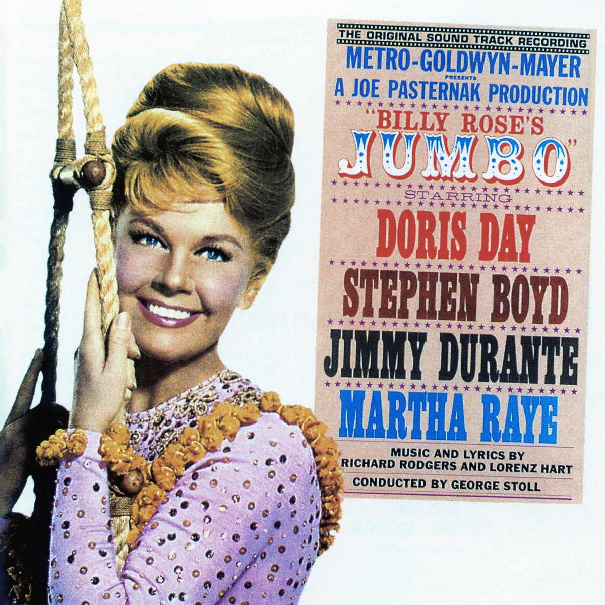 Billy Rose's Jumbo (The Original Sound Track Recording) by Rodgers & Hart, Doris Day, Stephen Boyd, Jimmy Durante & Martha Raye album cover
