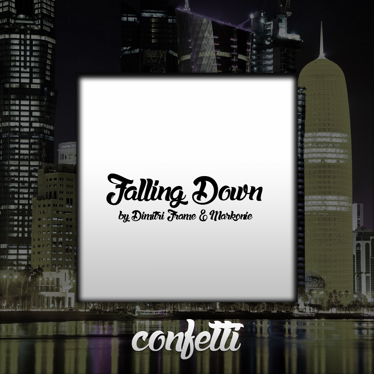 Falling Down - Single by Dimitri Frame & Markonie album cover