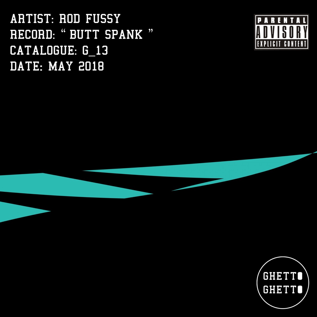 Butt Spank - Single by Rod Fussy album cover