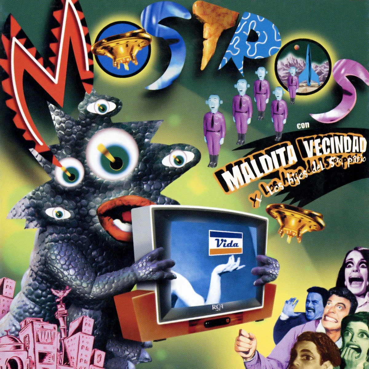 Mostros by Maldita Vecindad y Los Hijos del Quinto Patio album cover