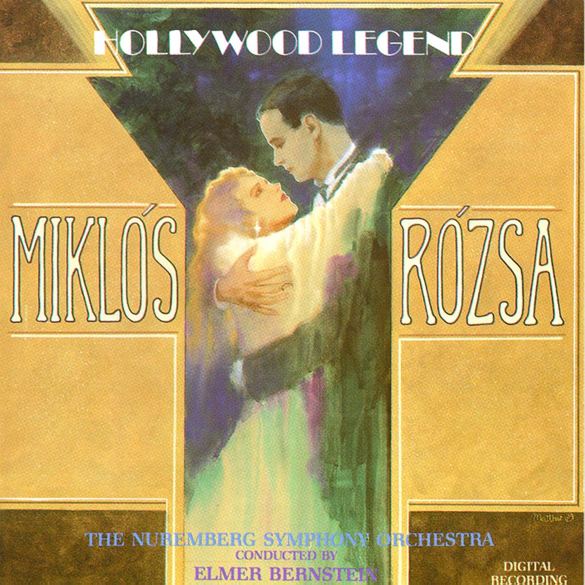 Hollywood Legend - Miklós Rózsa by Nürnberger Symphoniker album cover
