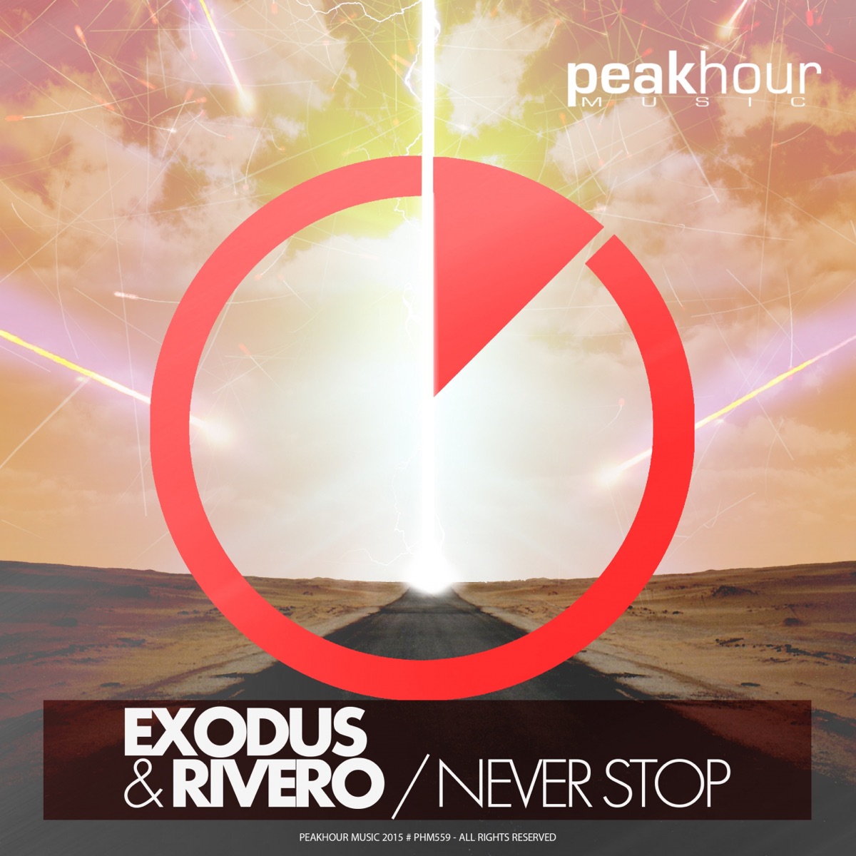 Never Stop - Single by Exodus & Rivero album cover