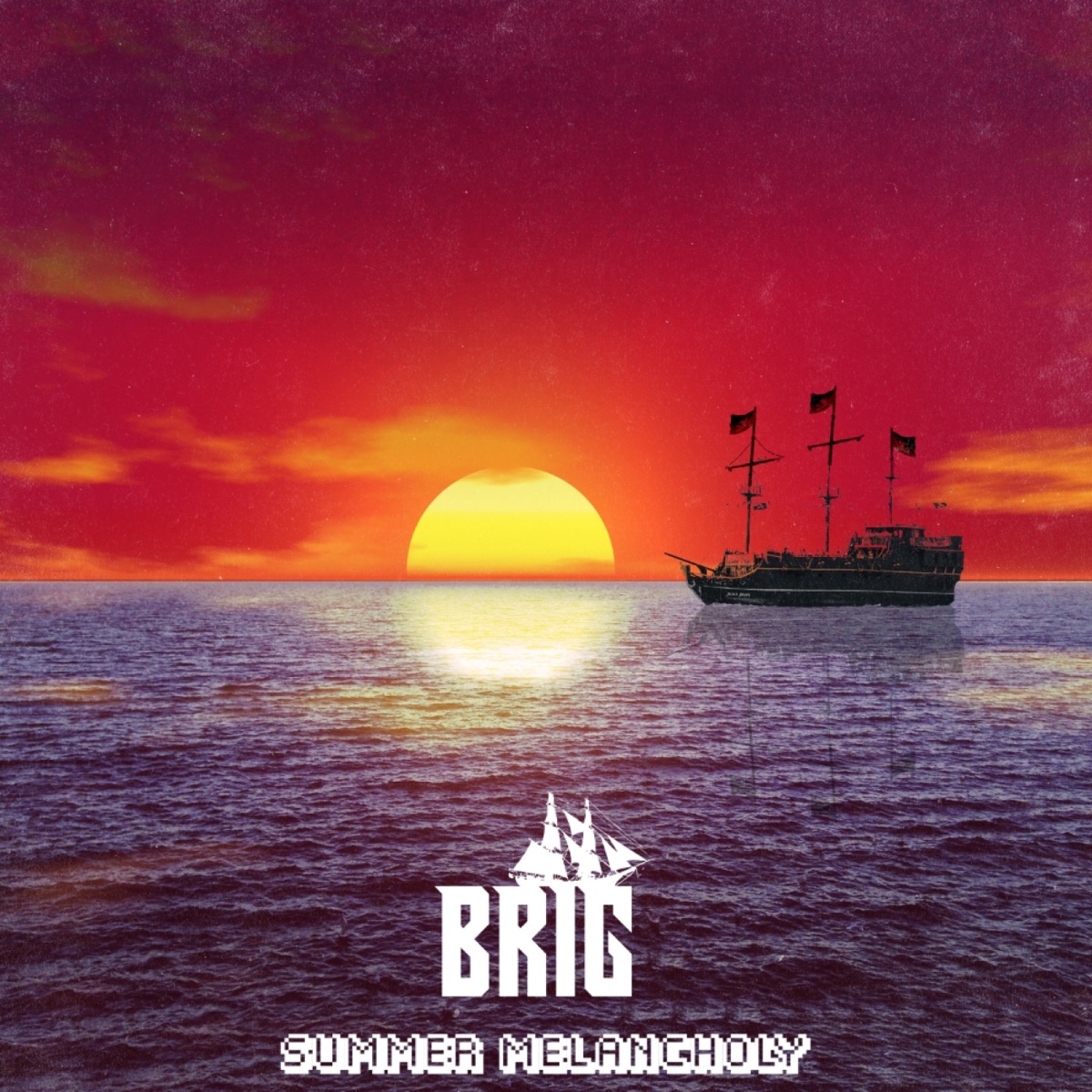 Summer Melancholy EP by The Brig album cover