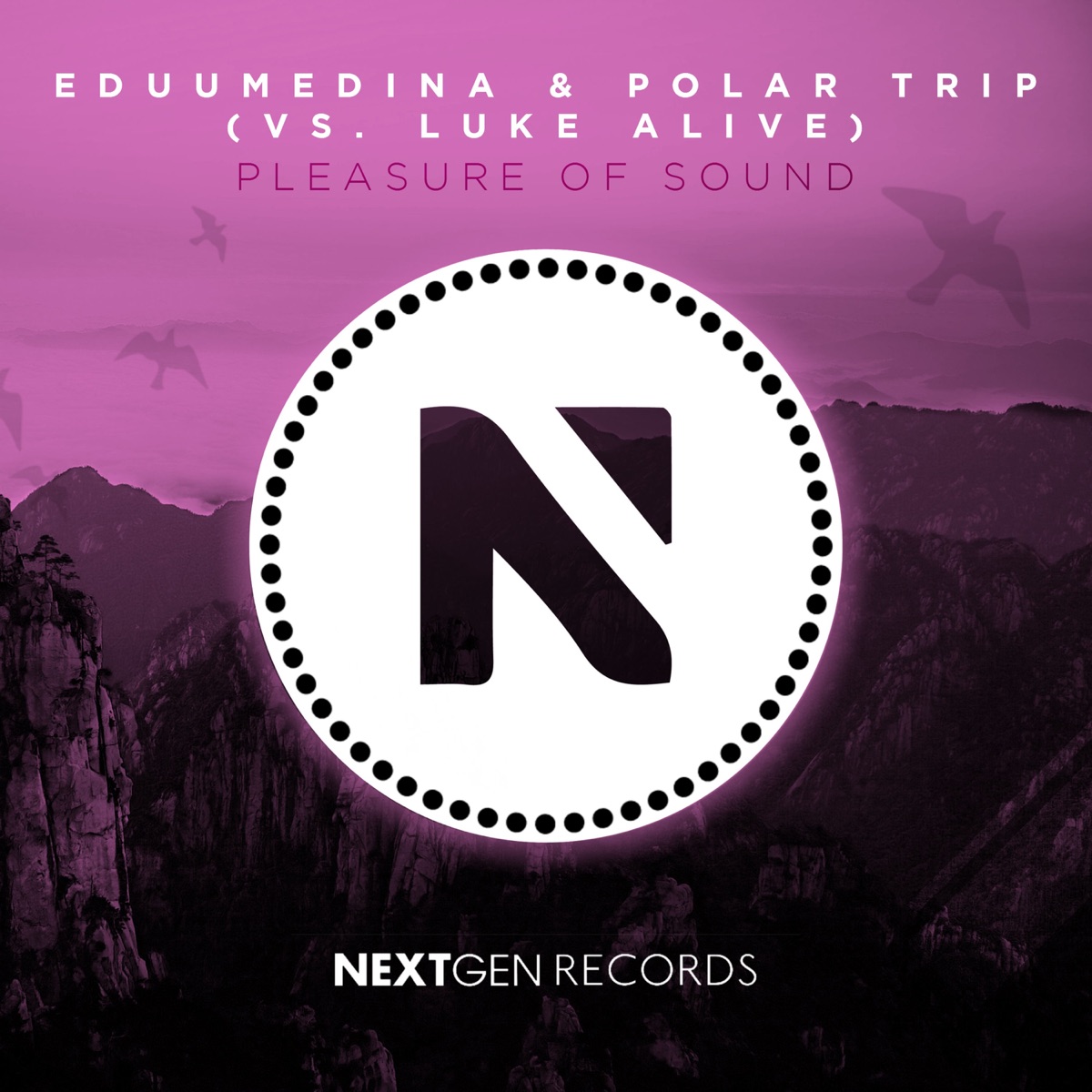 Pleasure of Sound (feat. Luke Alive) - Single by Eduu Medina & Polar Trip album cover