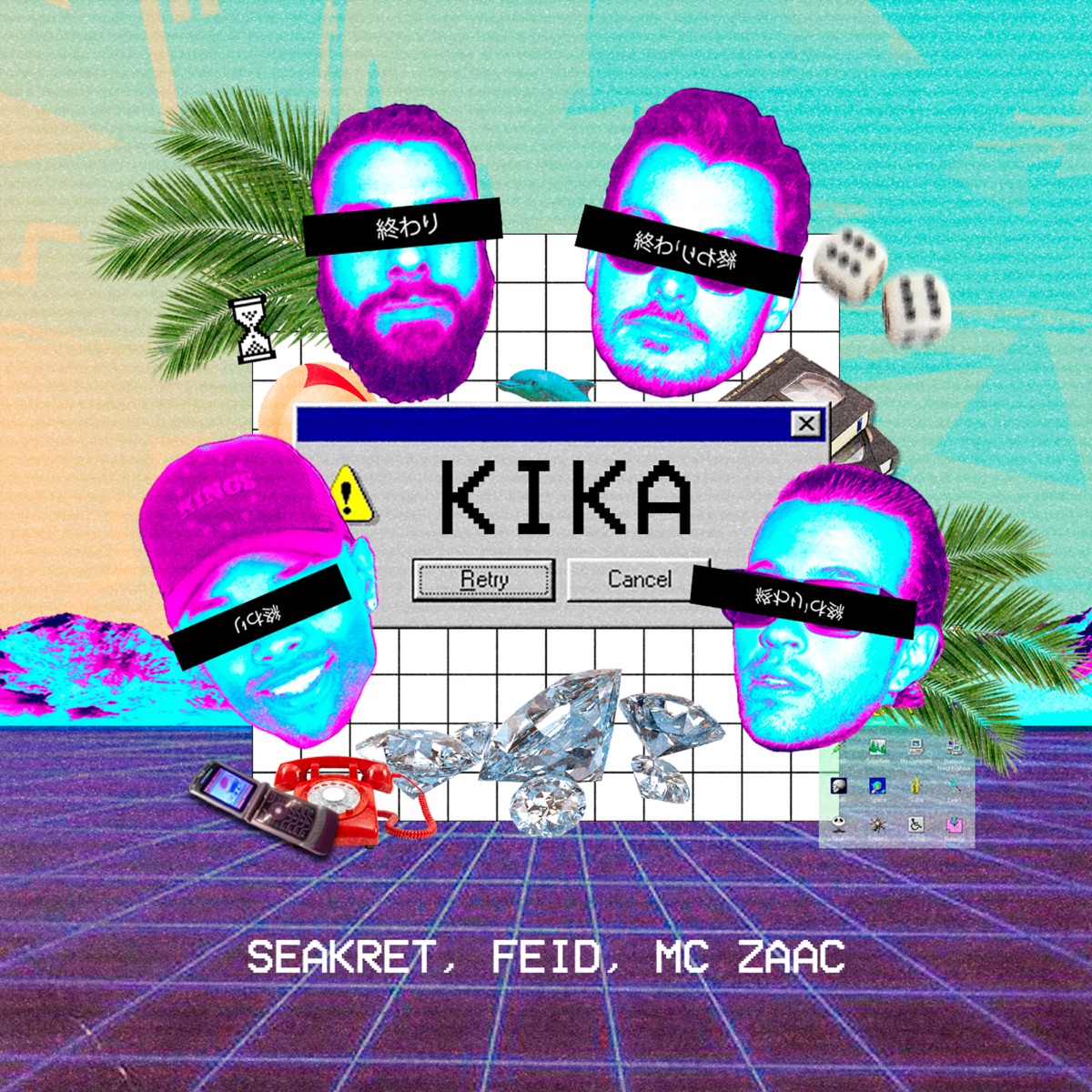 Kika - Single by Seakret, Feid & Zaac album cover