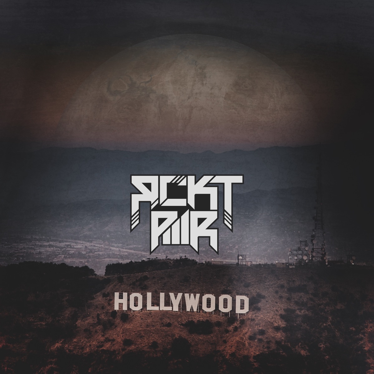 Hollywood (Remix) [feat. Eskayi] - Single by RCKT PWR & Crystal Knives album cover