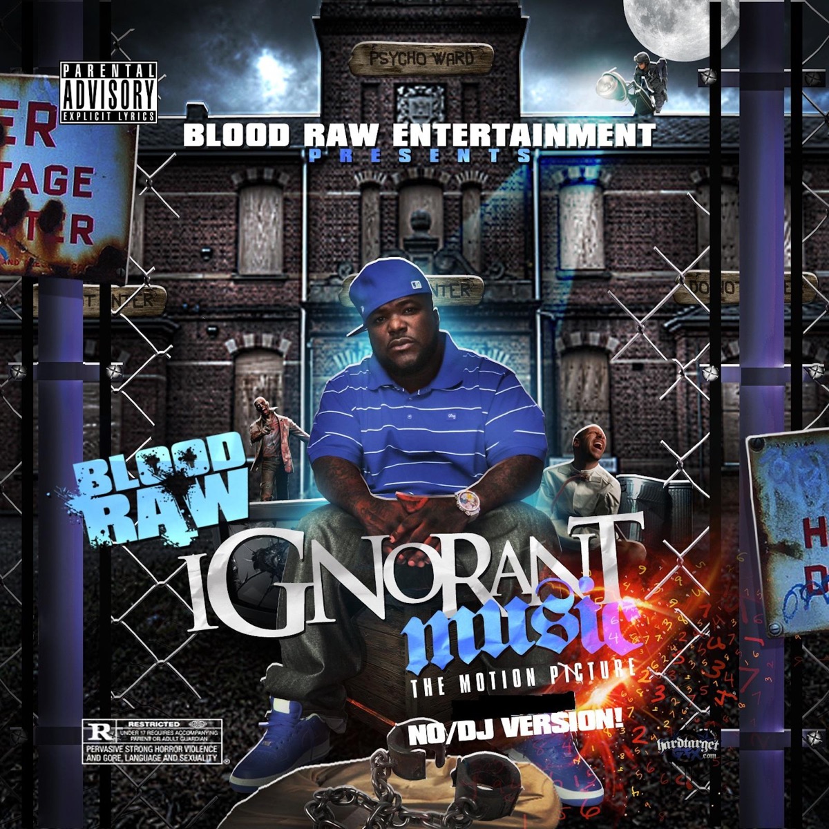 Ignorant Music by Blood Raw album cover