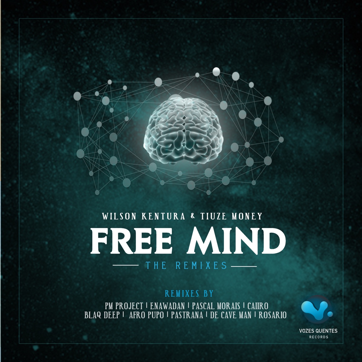 Free Mind: The Remixes by Wilson Kentura & Tiuze Money album cover