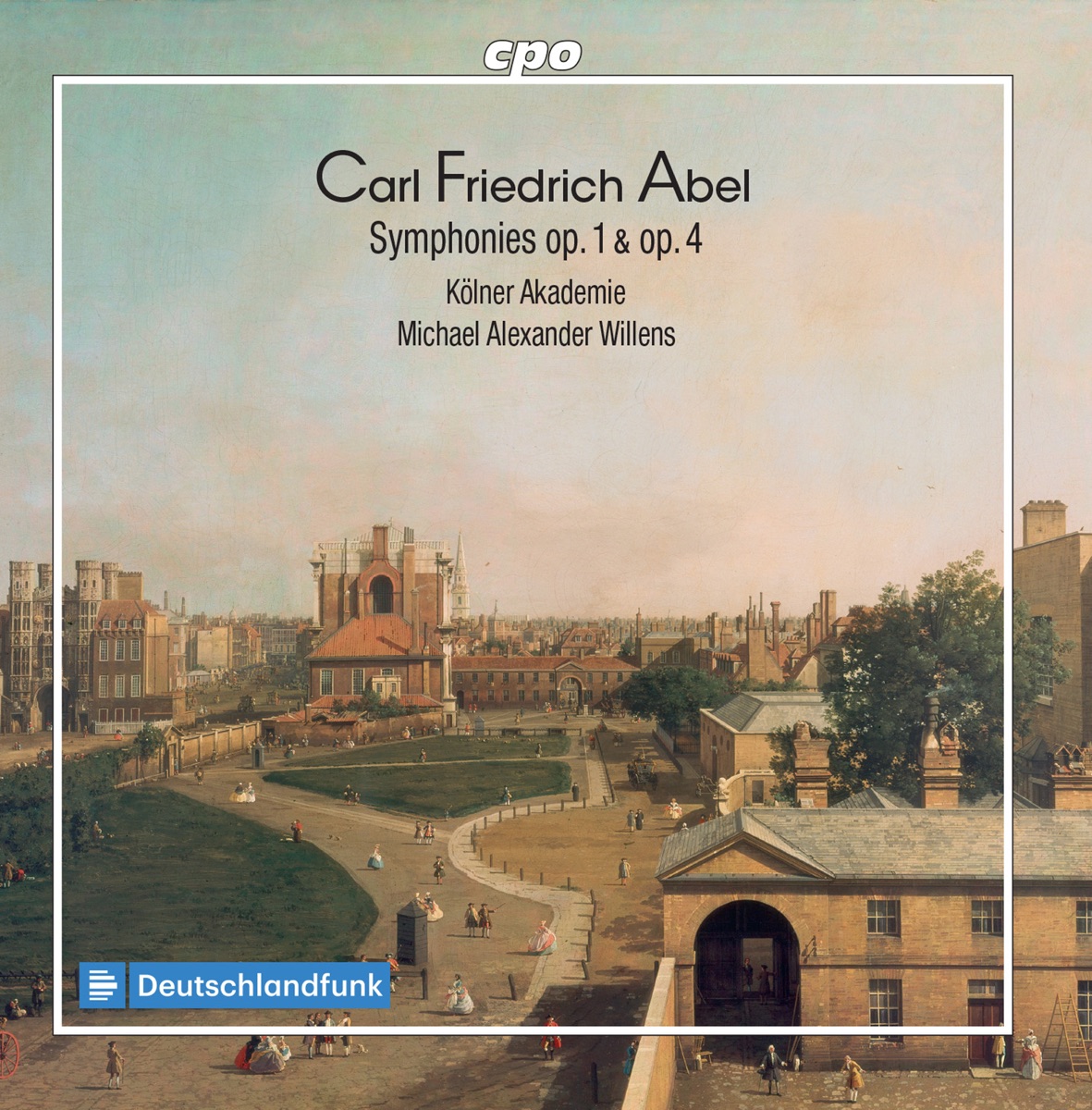Abel: Symphonies, Opp. 1 & 4 by Die Kölner Akademie & Michael Alexander Willens album cover