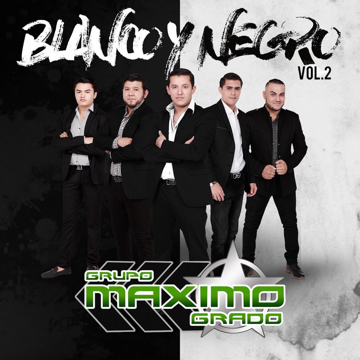 Blanco y Negro, Vol. 2 by Grupo Maximo Grado album cover