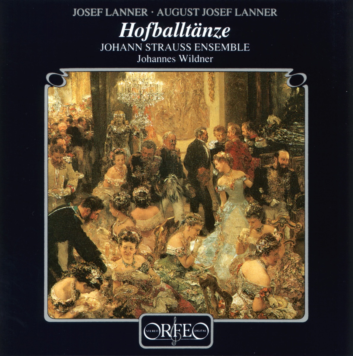 J. Lanner & A.J. Lanner: Hofballtänze by Johann Strauss Ensemble & Johannes Wildner album cover