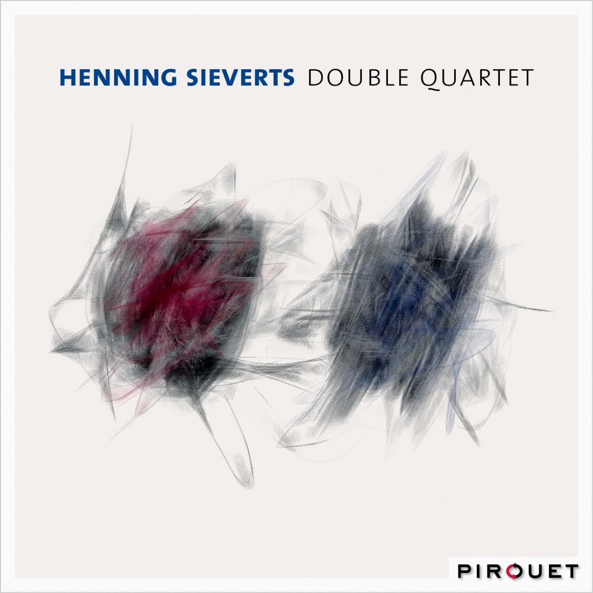 Double Quartet (feat. Loren Stillman, Silvain Rifflet, Florian Weber, Pascal Schumacher, Françoise Thuillier, Jochen Rueckert & John Hollenbeck) by Henning Sieverts album cover