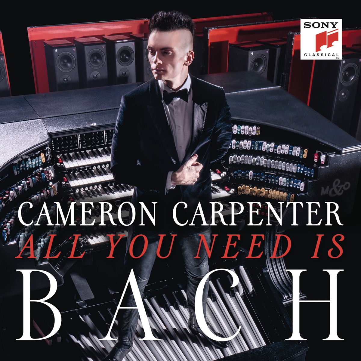 All You Need Is Bach by Cameron Carpenter album cover